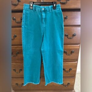 Zenana turquoise jeans nwot